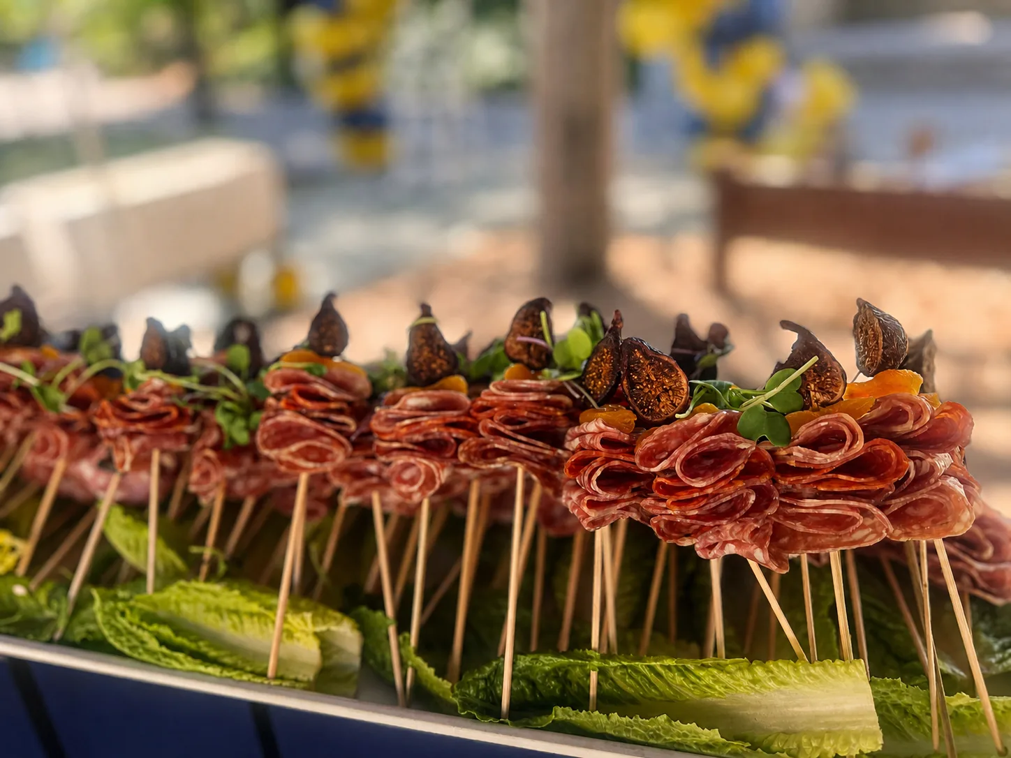 Catering event at UC Berkeley Alumni House