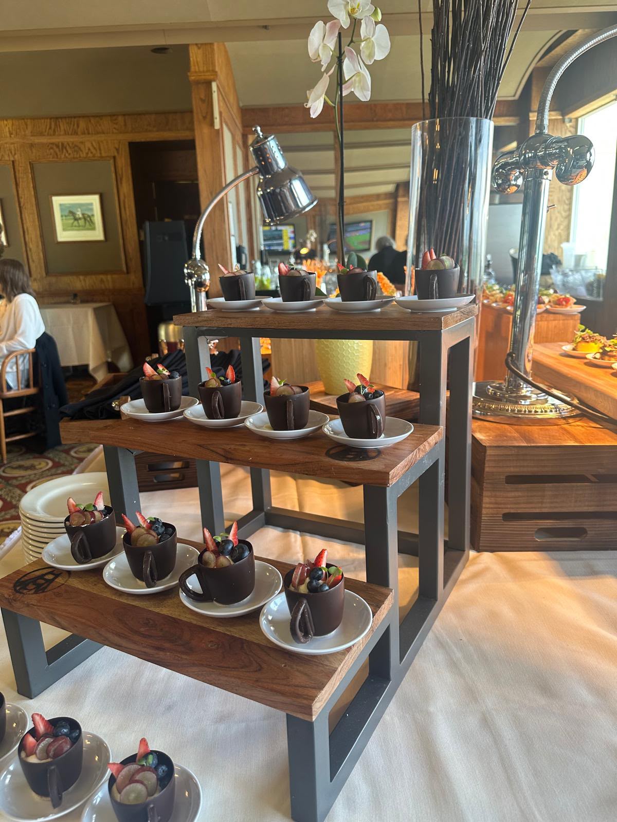 Golden Gate Fields buffet experience