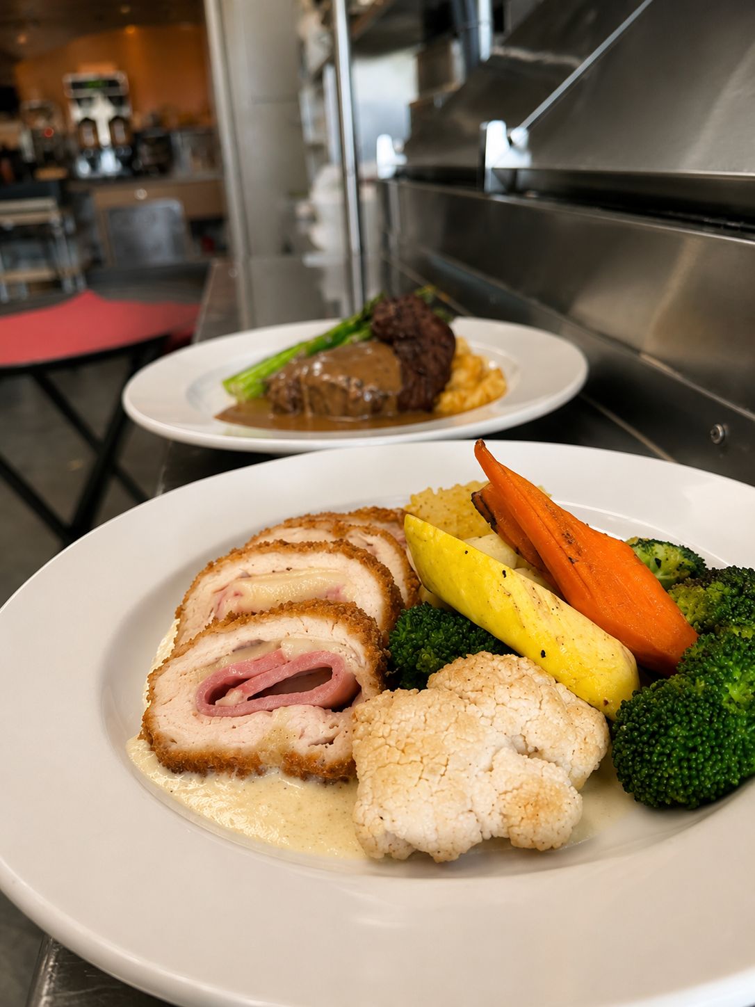 Seasonal main course by Chef Nava